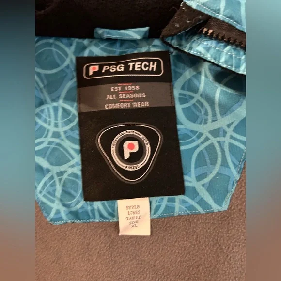 Blue fleeced lined Jacket - Picture 6 of 6